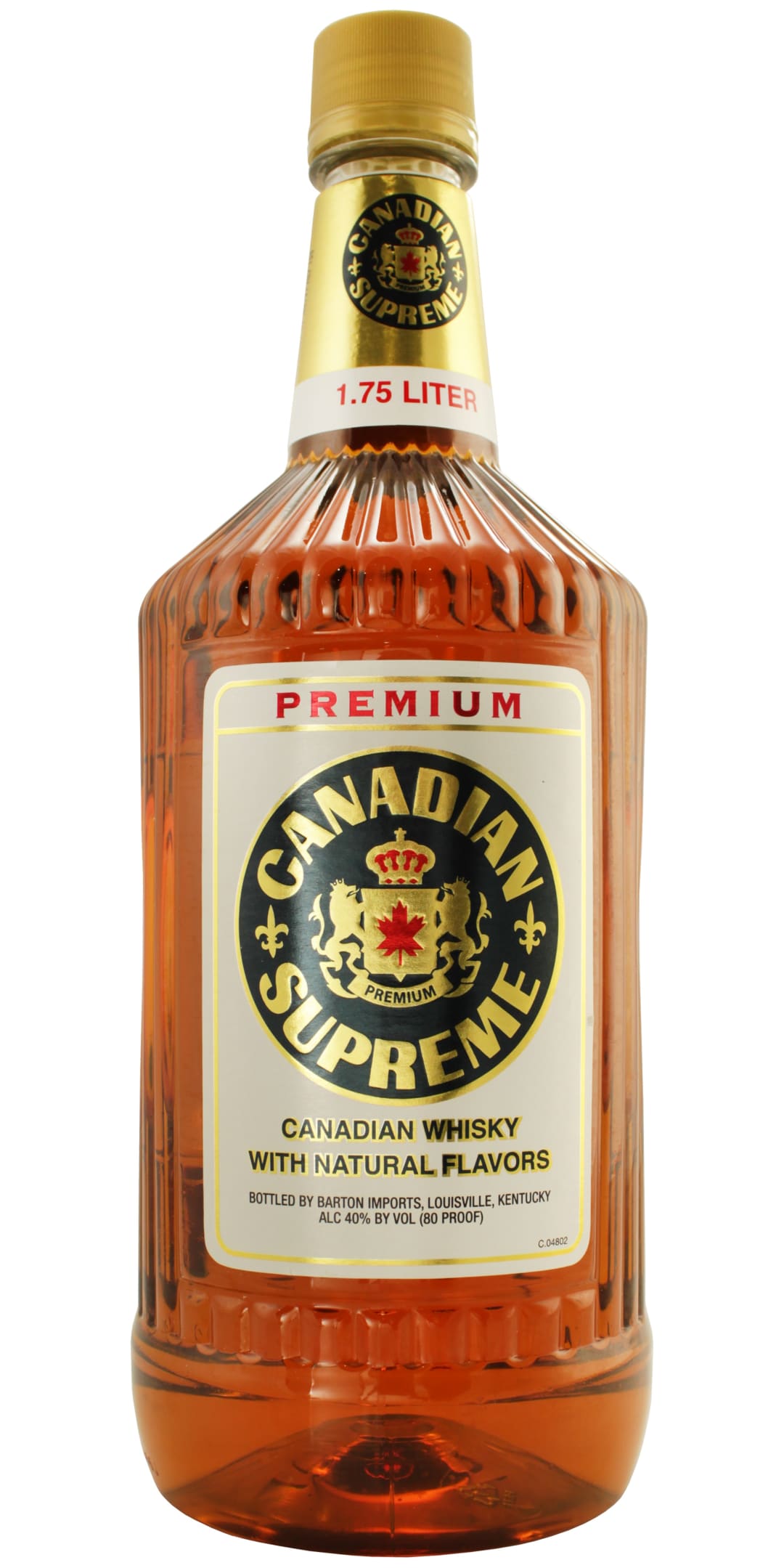 Canadian Supreme Canadian Whisky 1.75l 80 Proof