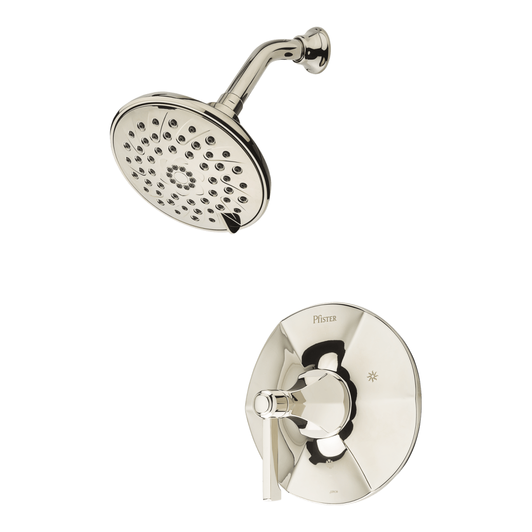 Arterra 1-Handle Shower Only Trim in Polished Nickel