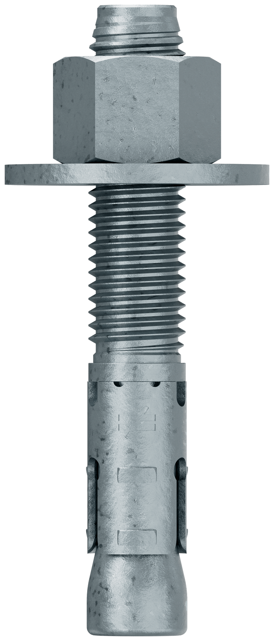 Simpson Strong-Tie STB2-75434MGF10 Strong-Bolt® 2 — 3/4 in. x 4-3/4 in. Mechanically Galvanized Wedge Anchor, Fully Assembled (10-Qty) (Pack of 252)