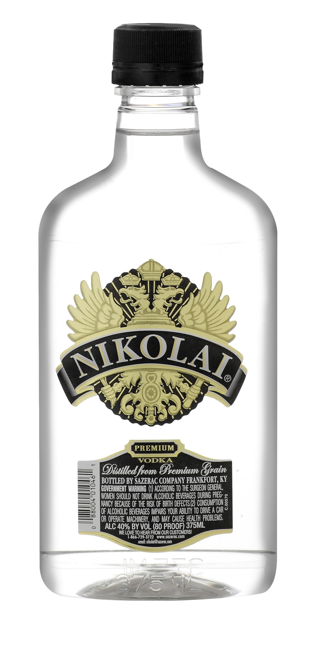 Nikolai Vodka 375ml 80 Proof