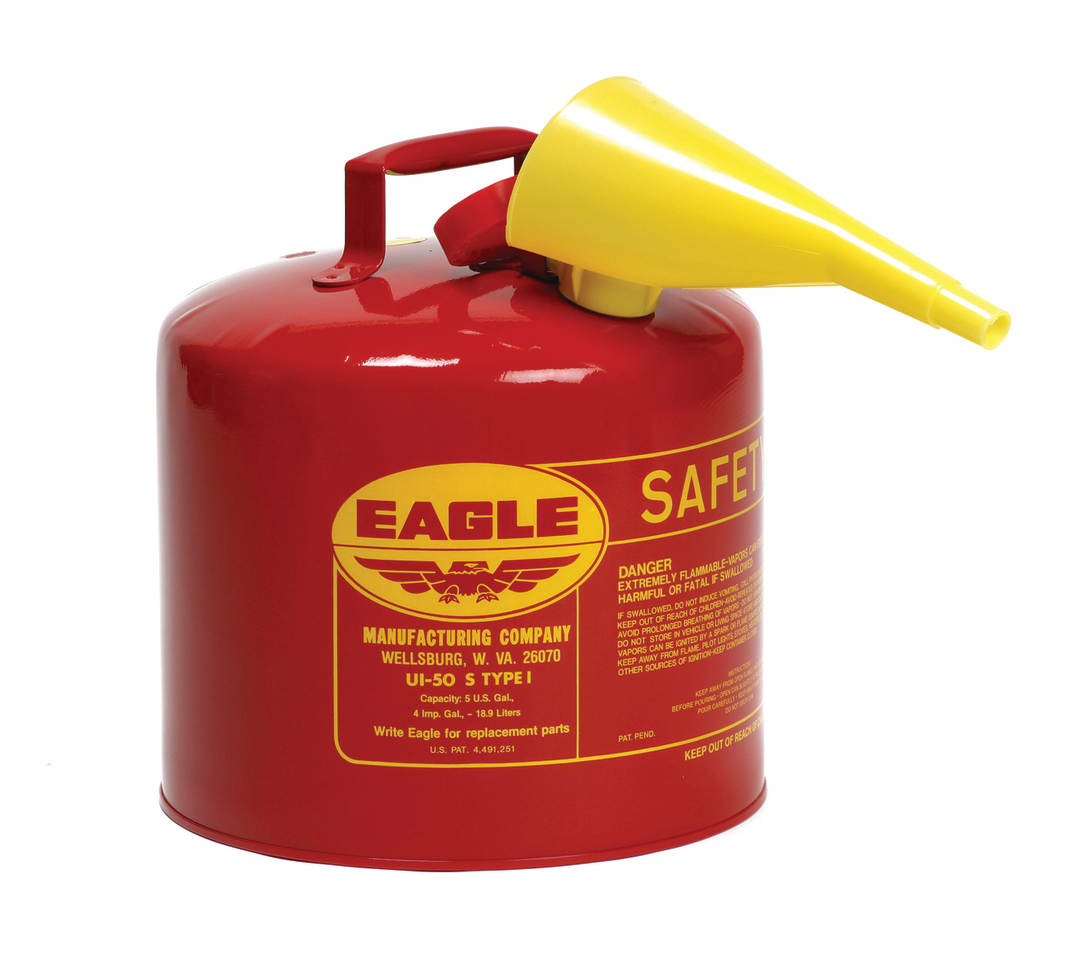 Fuel Can, Metal, 5 Gallon