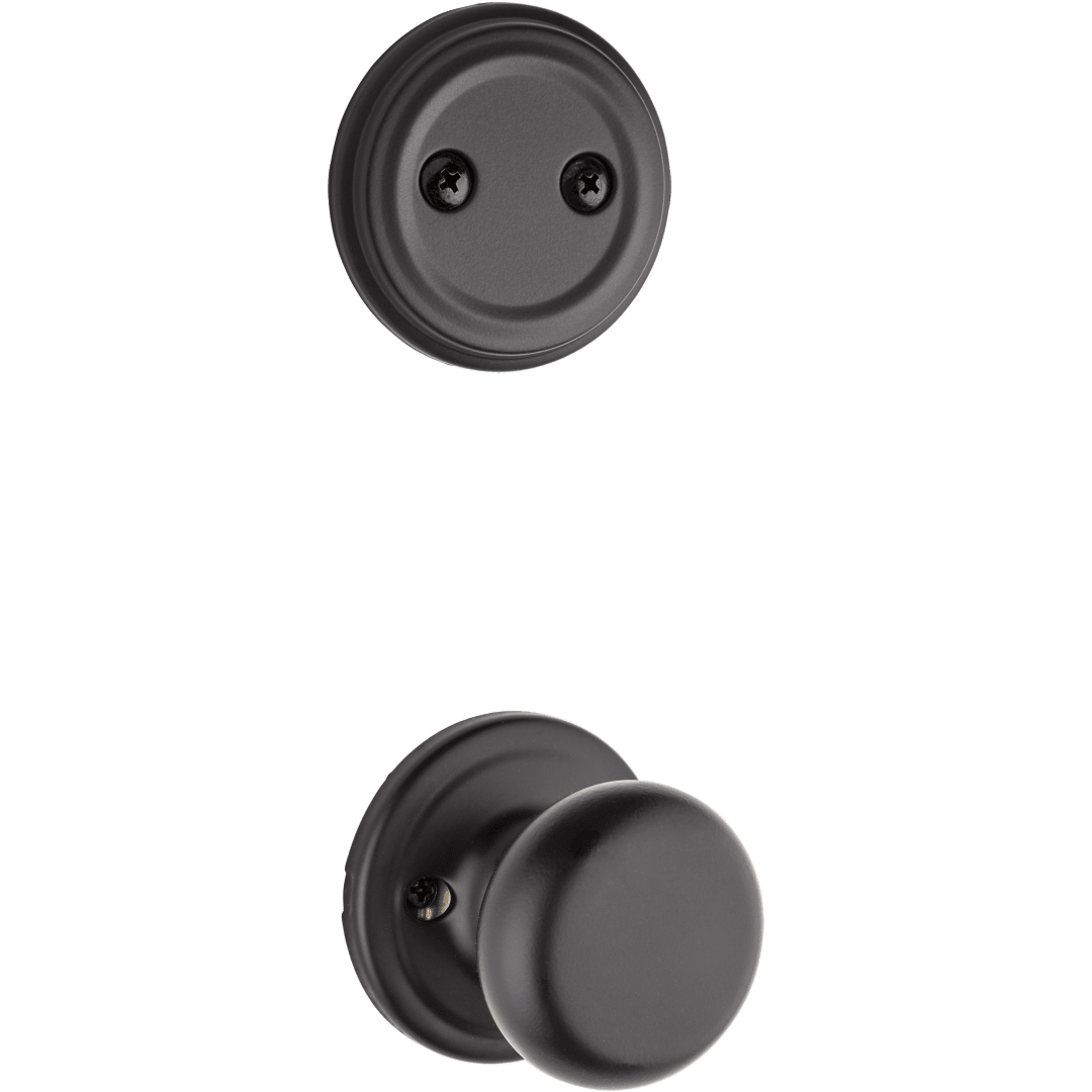 Hancock Interior Pack with Interior Knob in Matte Black