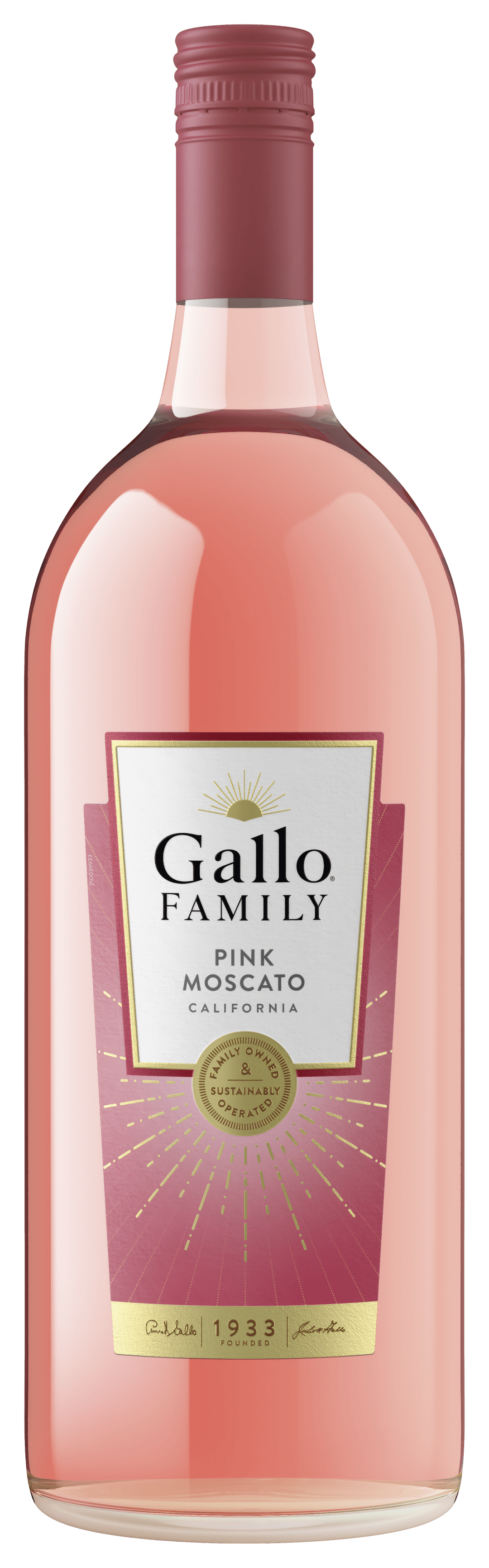 Gallo Family Vineyards Pink Moscato Wine 1.5L