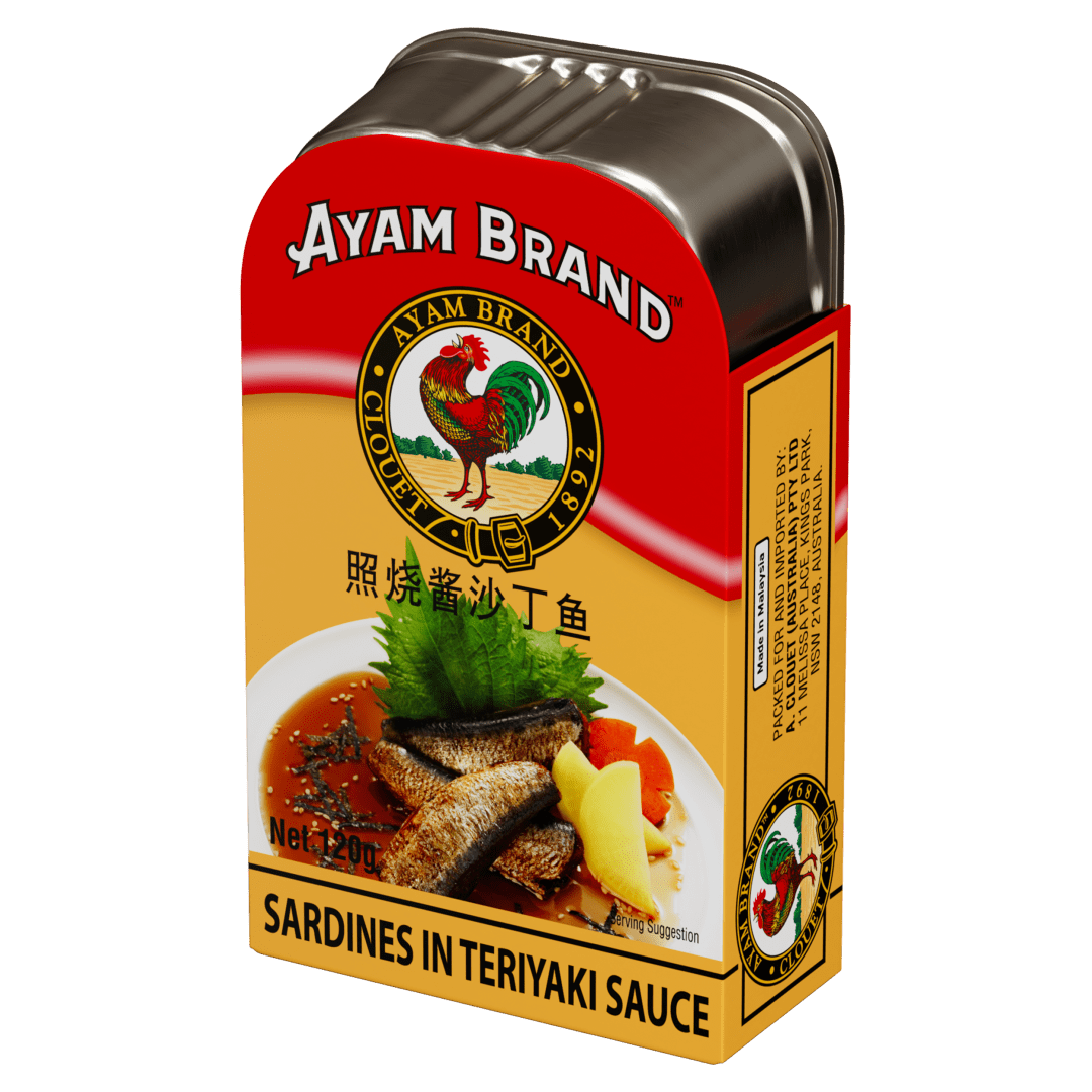 Sardines in Teriyaki Sauce 12x120g