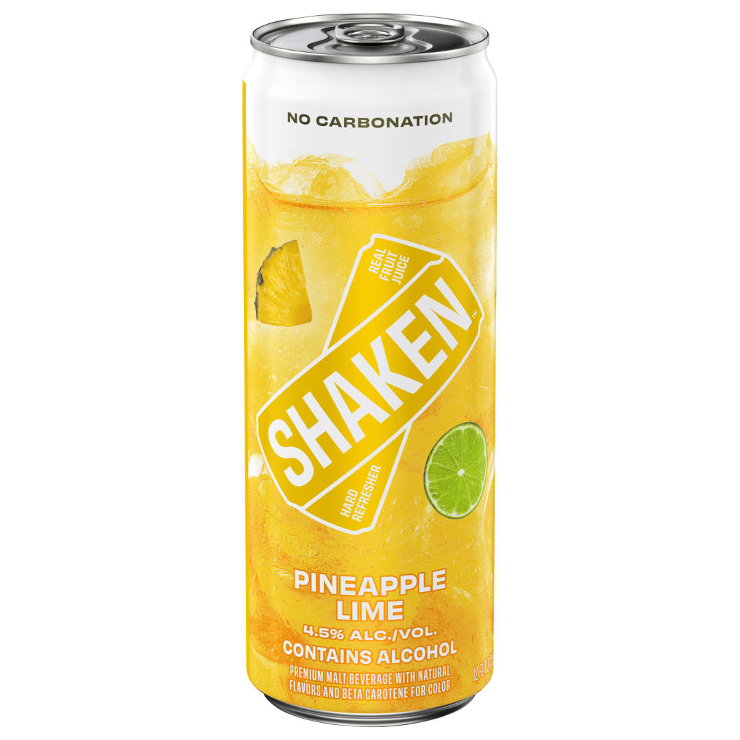 Shaken Premium Pineapple Lime Malt Beverage 12 fl oz