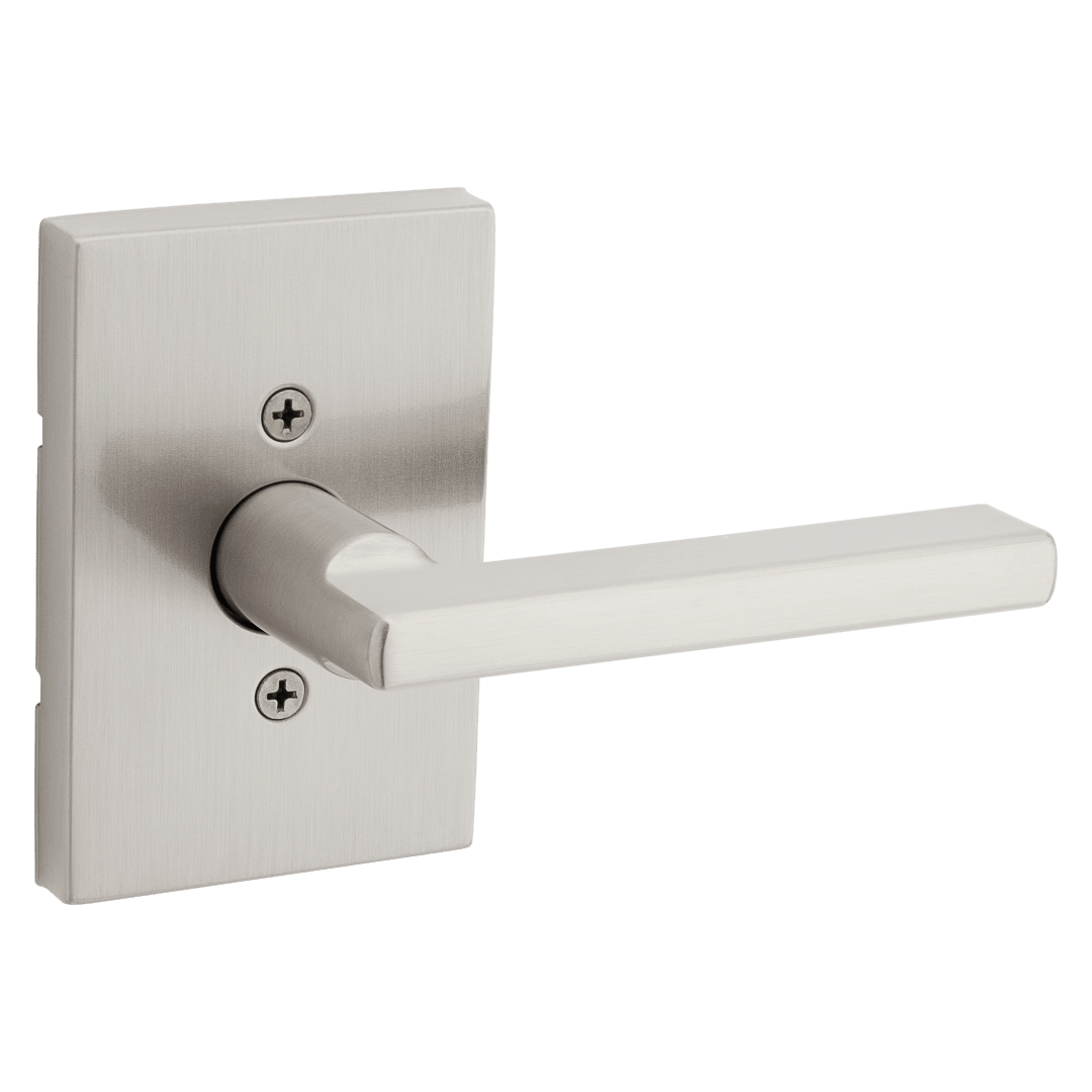 Halifax Half - Dummy Door Lever in Satin Nickel