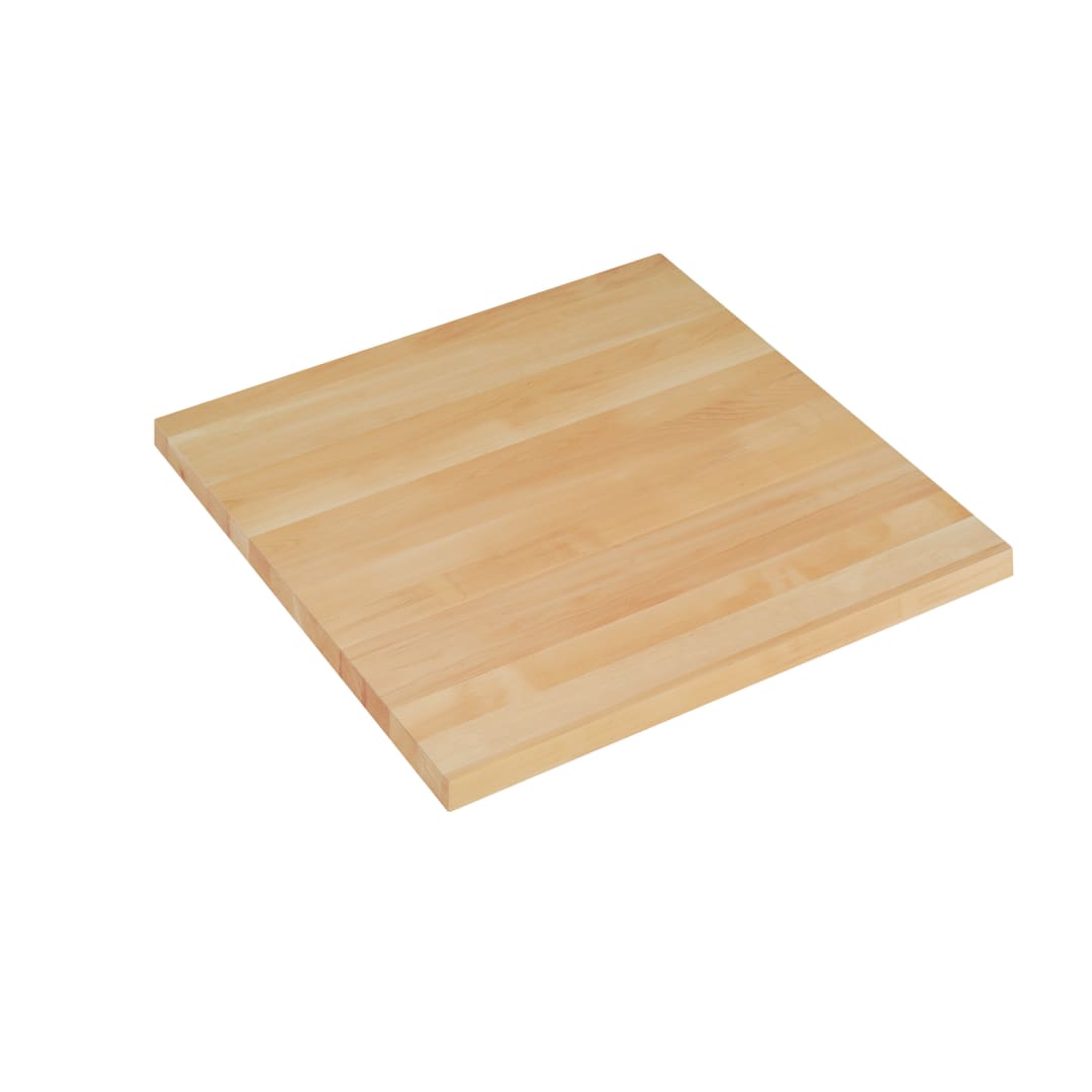 Bennett 36x36 Solid Wood Indoor 1.5 Inch Thick Rectangular Tabletop in Natural