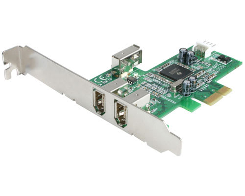 2 Port Firewire PCI Express Card