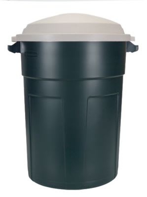 32G/121.1L RGHNCK REFUSE CNTNR -EGRN