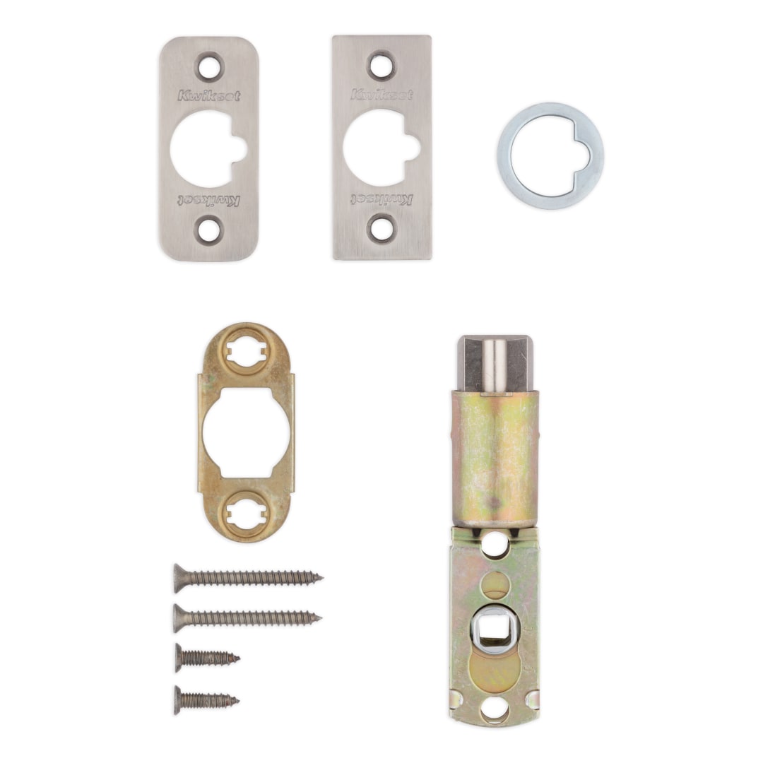 6-Way Adjustable Deadlatch for Polished Chrome or Satin Chrome Finish