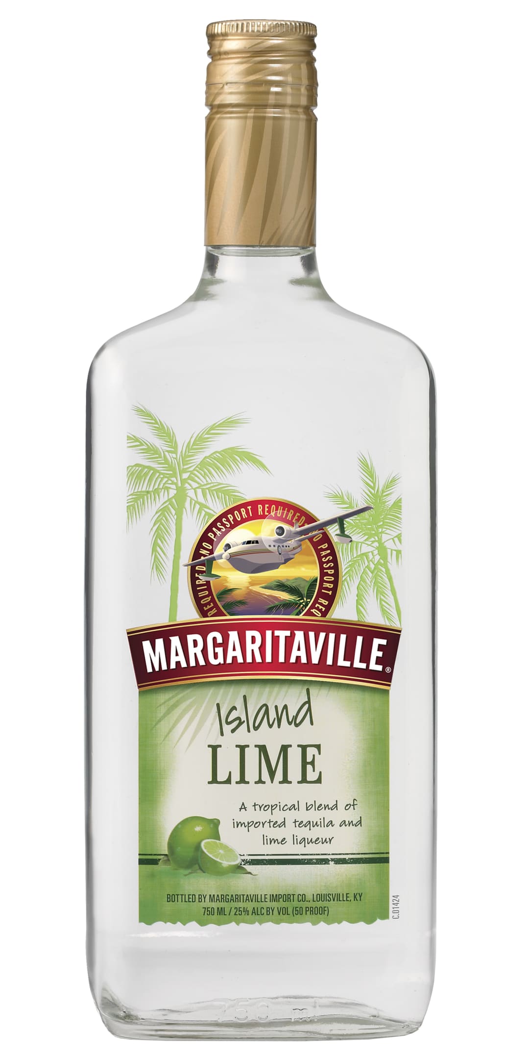 Margaritaville  Island Lime 750ml 50 Proof
