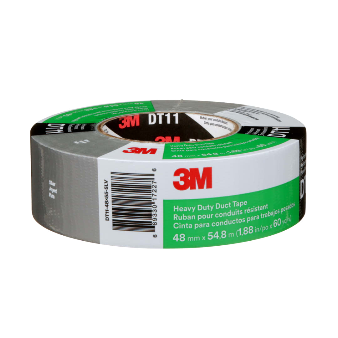 3M™ vysokovýkonná páska Duct Tape DT11, strieborná, 48 mm x 54,8 m, hrúbka 0,28 mm, 24 rolí v kartóne, individuálne balená