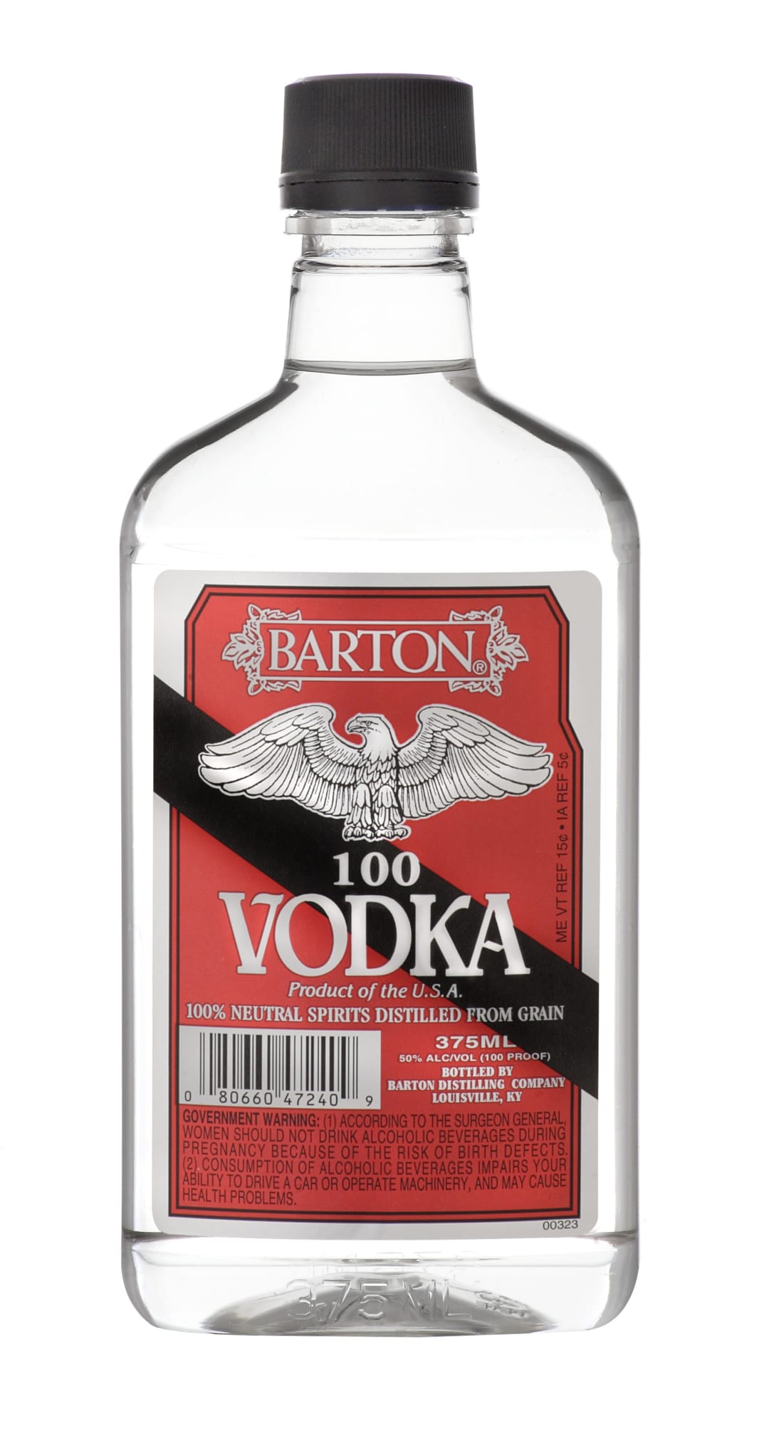 Barton Vodka 375ml 100 Proof
