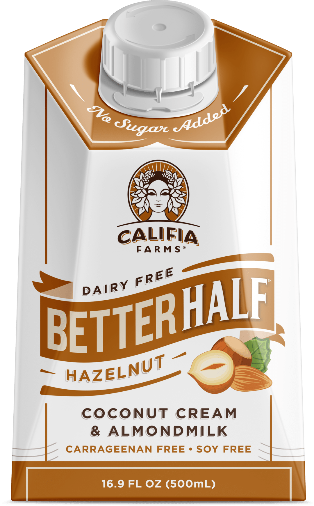 Hazelnut Better Half Almond Milk Half and Half