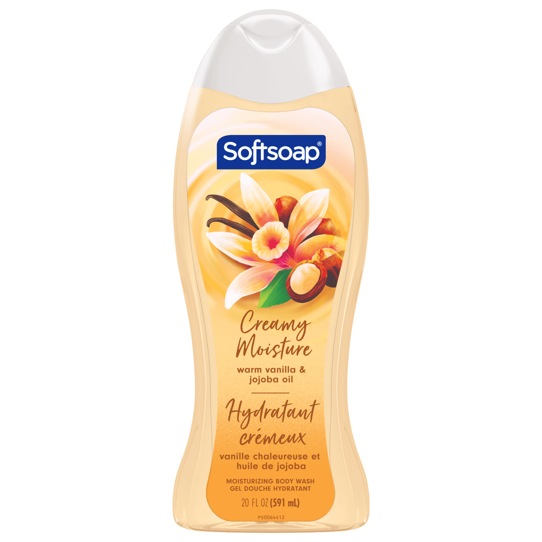 Softsoap Moisturizing Body Wash, Vanilla & Jojoba Oil - 20 Fluid Ounce