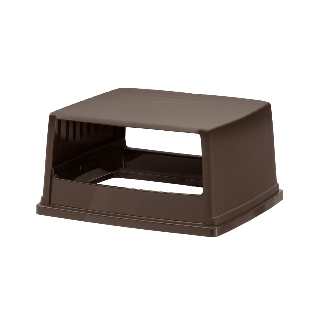 Rubbermaid Commercial Products Fulfill Hooded Top, Walnut