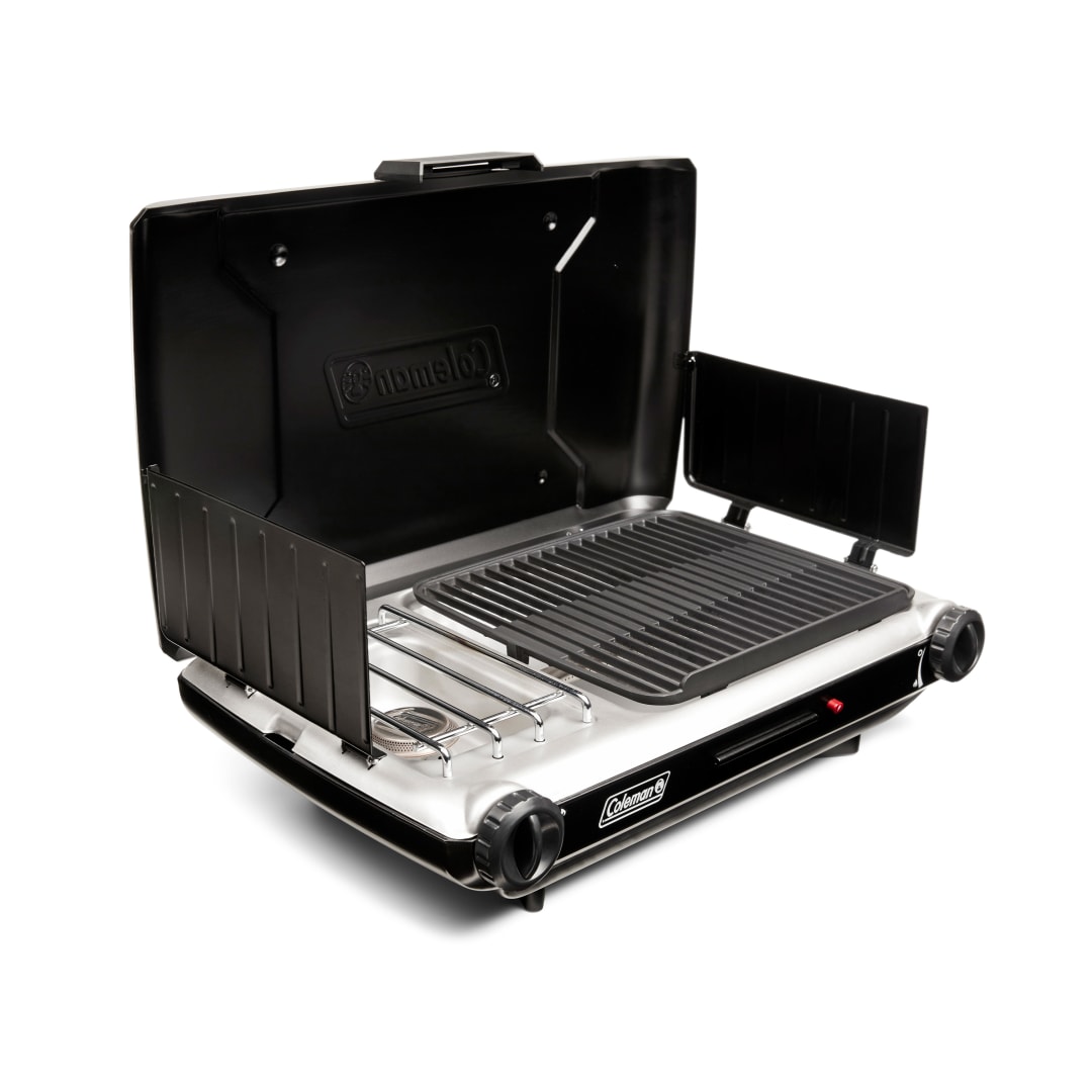 GRILL/STOVE IS 2 BURNER PPN BLACK C001