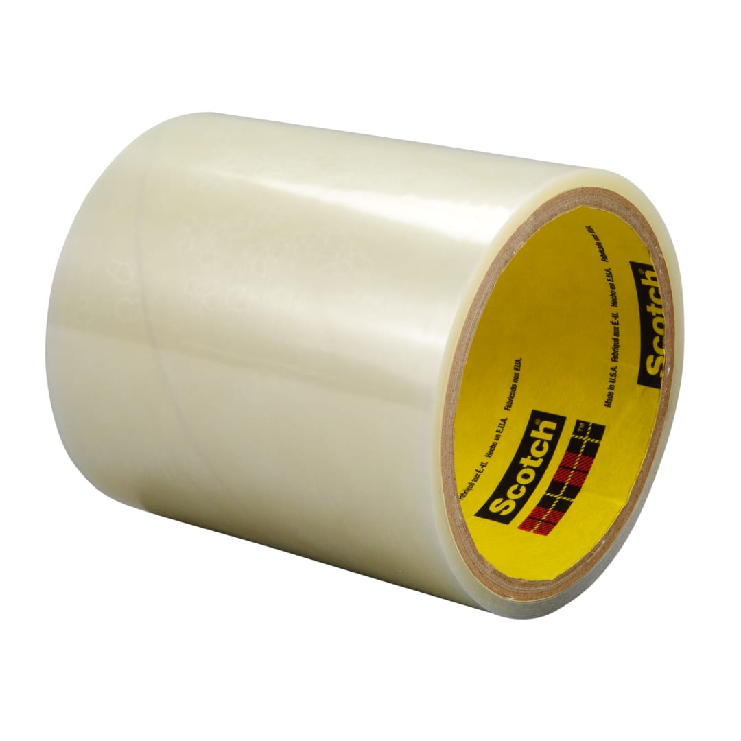 3M™ Double Coated Tape 9628FL, Clear, 1524 mm x 55 m, 0.05 mm