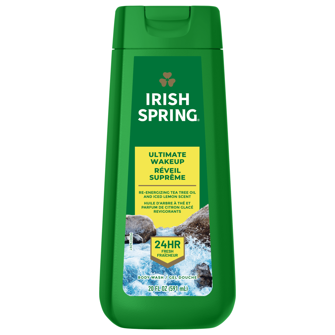 Irish Spring Ultimate Wakeup Body Wash for Men, 591 mL