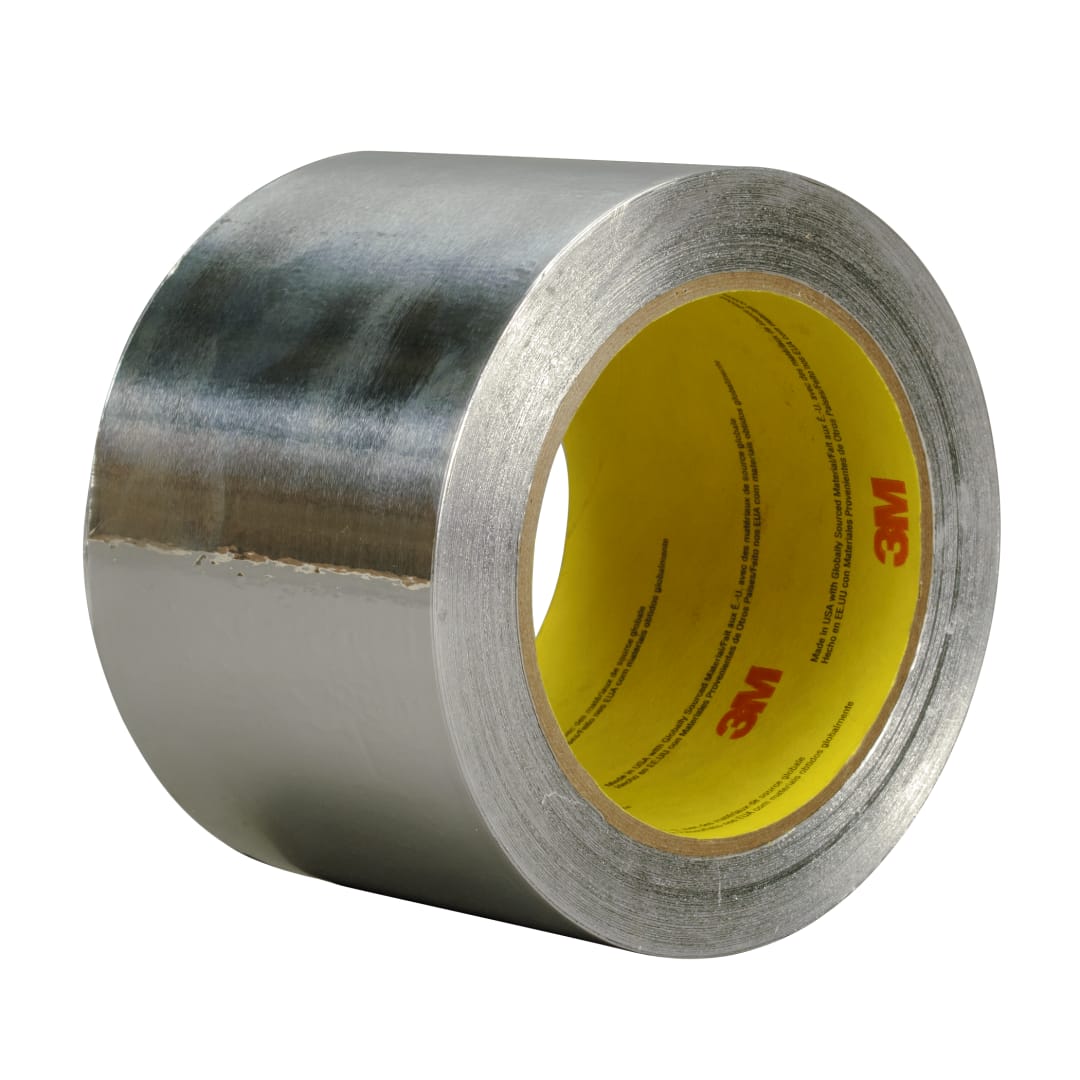 3M™ Aluminiumklebeband 438, Silber, 50 mm x 55 m, 0.18 mm