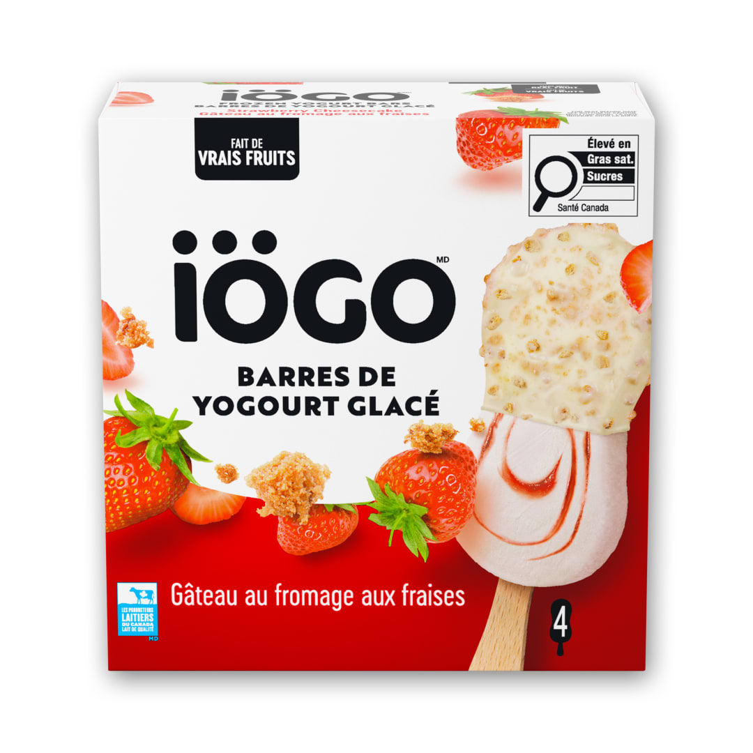 IOGO Froyo Strwbry Ch Bar 6(4x80ml) CA