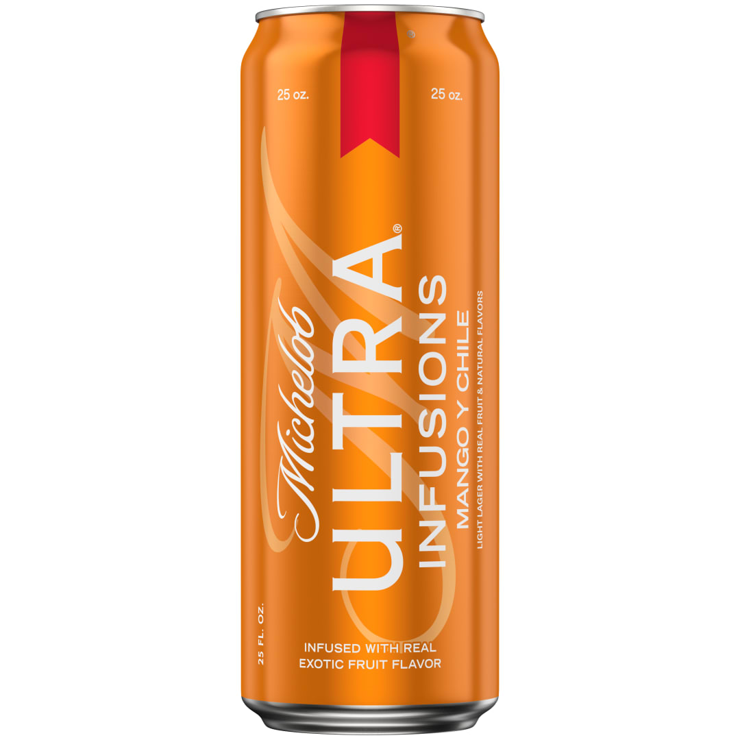 Michelob Ultra Infusions Mango y Chile Beer 25 fl oz