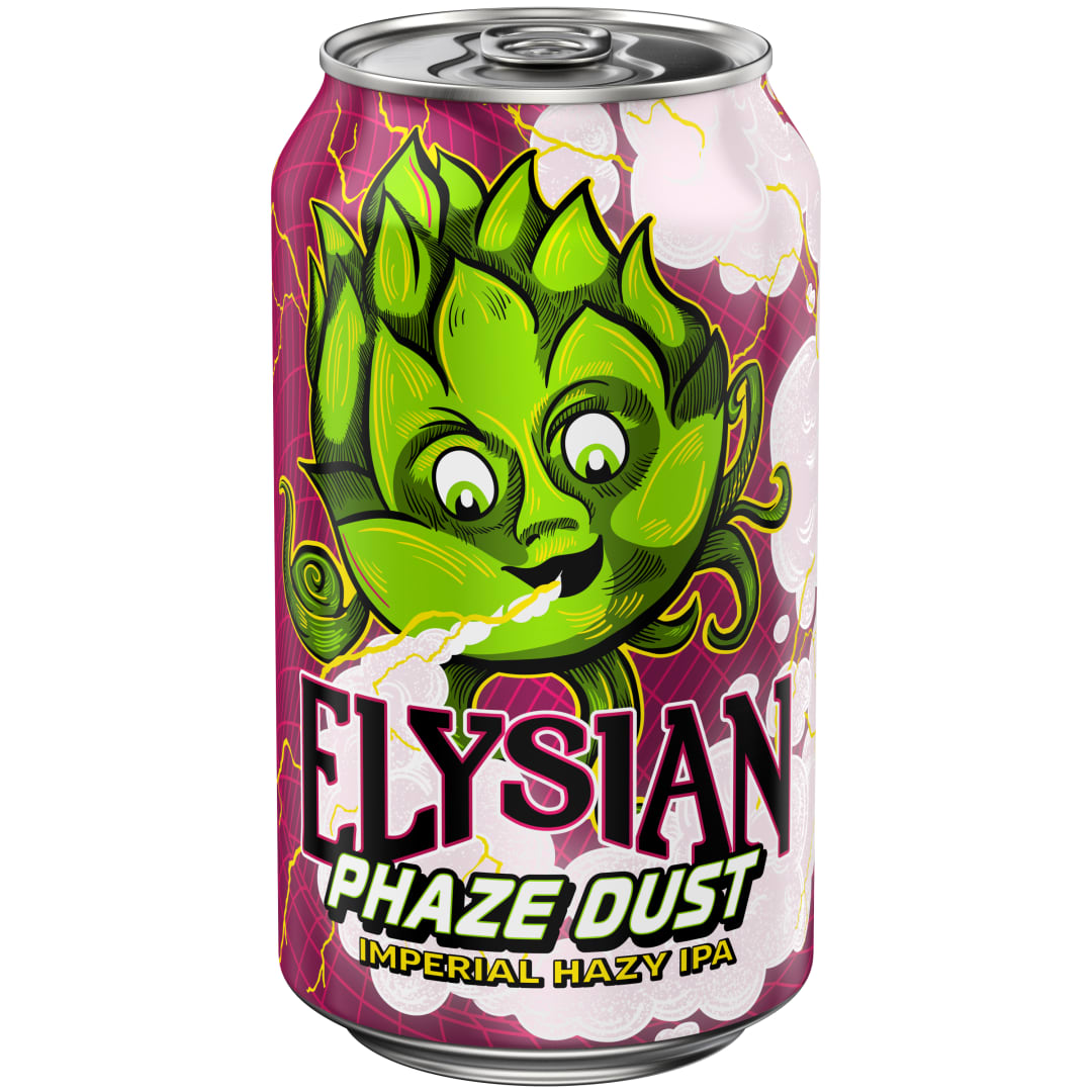 Elysian Phaze Dust 12 oz Single CAN 8_2ABV - Plain Aluminum - Standard Gloss - Craft Direct