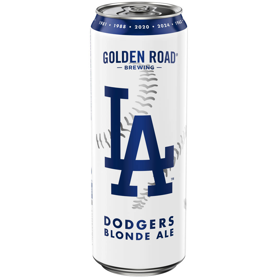 Golden Road Brewing Los Angeles Dodgers Blonde Ale Beer 25 fl oz