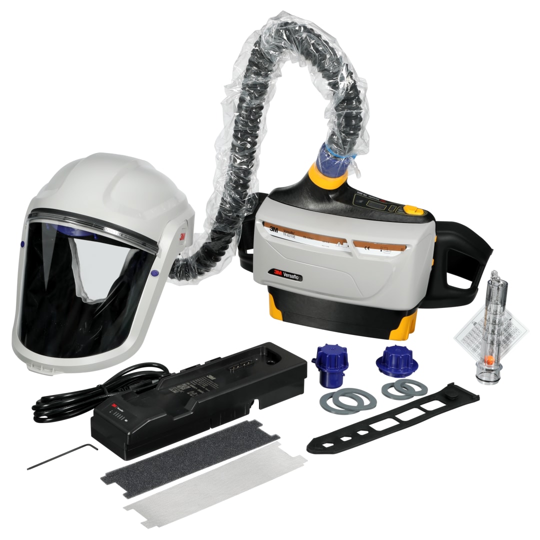 3M™ Versaflo™ Patlayıcı Ortamda Kullanıma Uygun Motorlu Hava Sistemi Boya Püskürtme Kiti, TR-800E PSK
