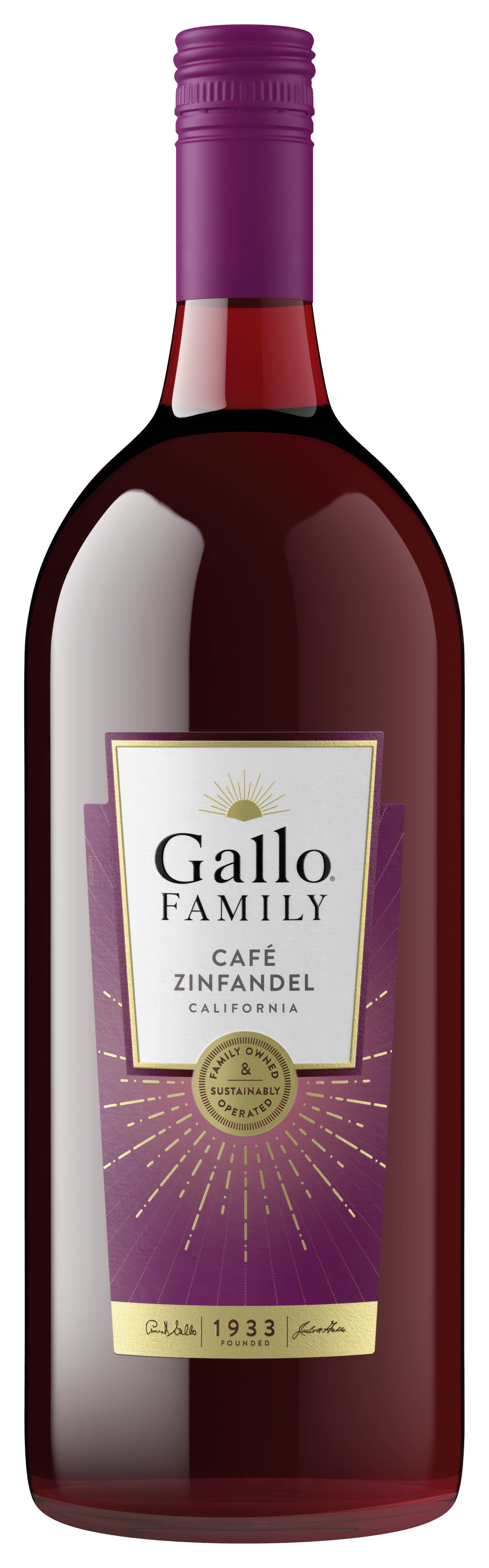 Gallo Family Vineyards Cafe Zinfandel Red Wine 1.5L