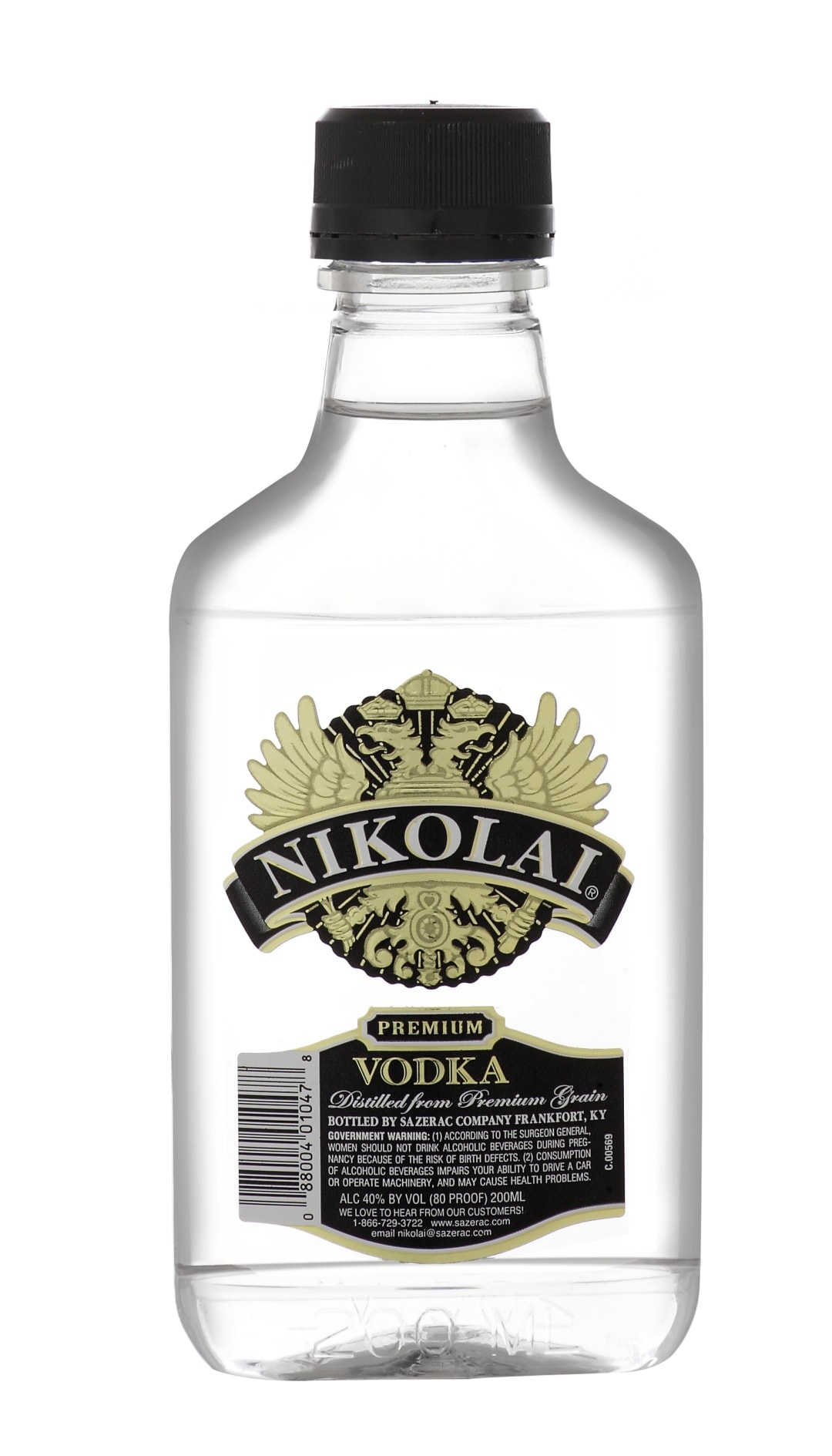 Nikolai Vodka 200ml 80 Proof