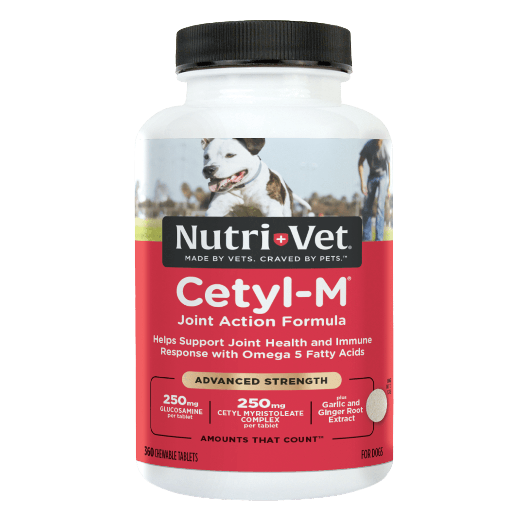 Nutri-Vet Cetyl-M Advanced Joint Action Formula Chewable Tablets 360 ct