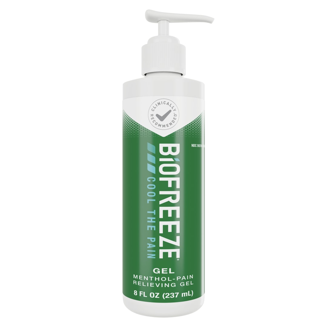 Biofreeze Pain Relief Gel, 8 oz. Pump, Green