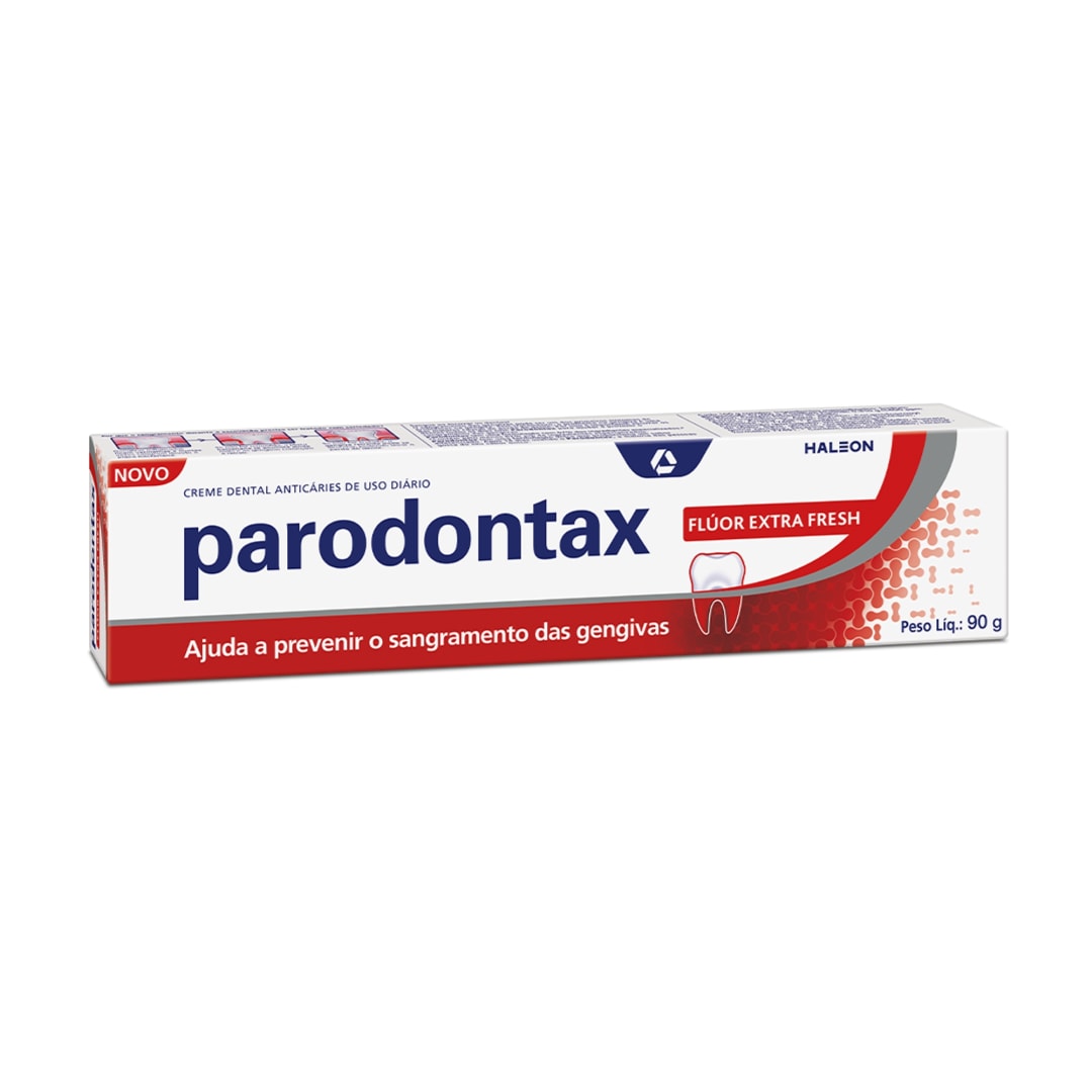 Parodontax Flúor Creme Dental para Prevenção do Sangramento das Gengivas 90g