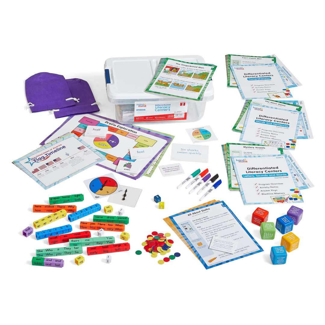 DIFFERENTIATED LITERACY CTR, G2