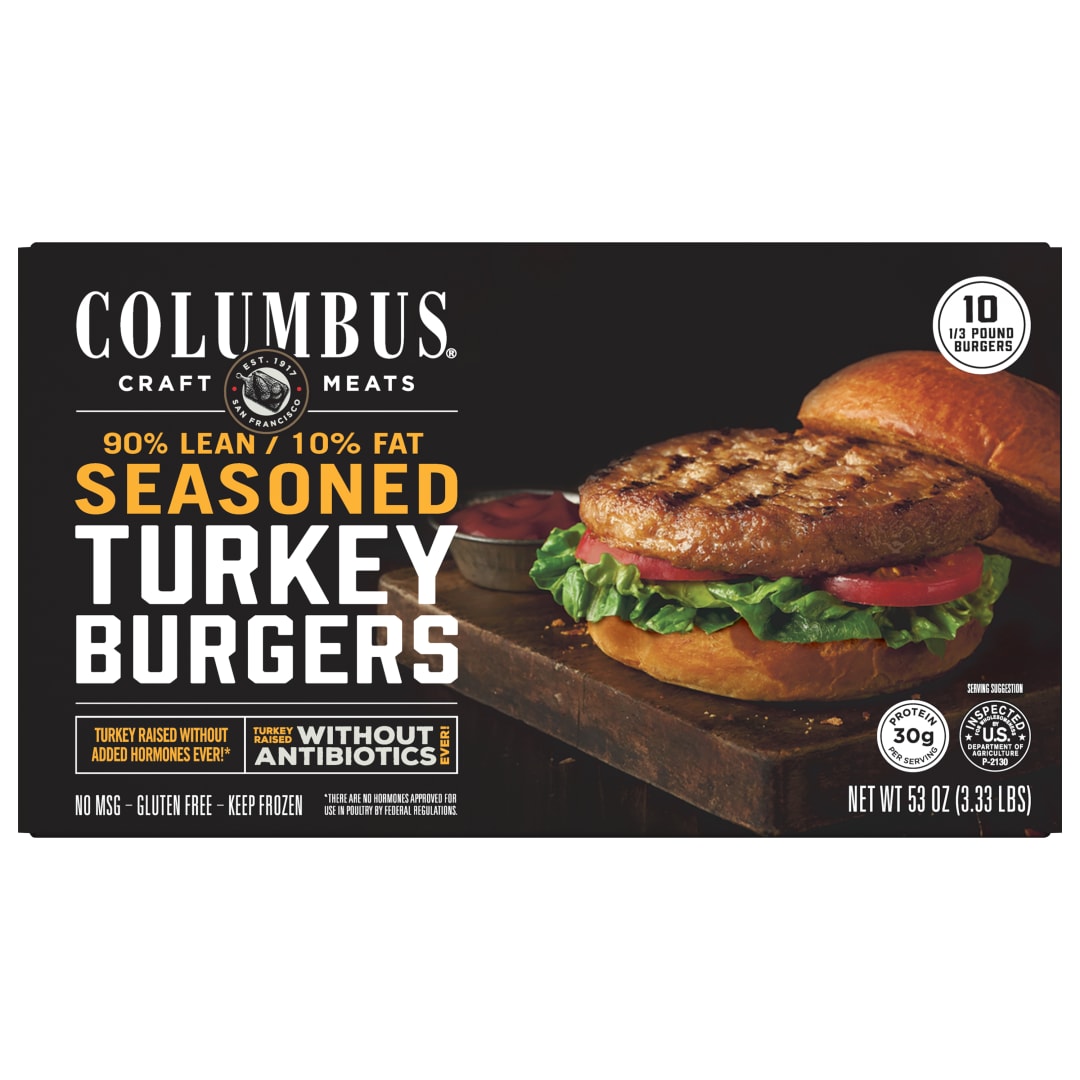Columbus Costco ABF Turkey Burger Horizontal