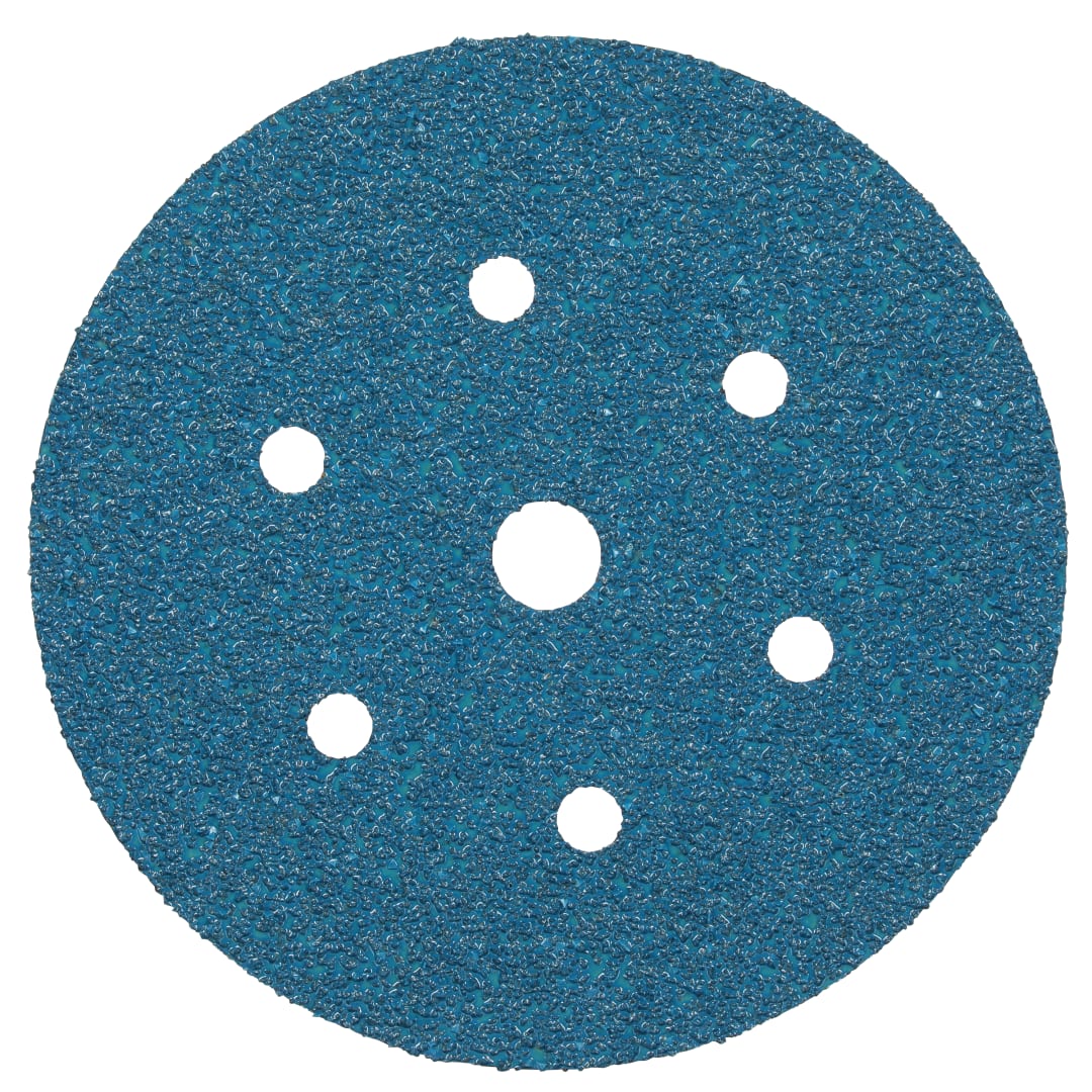 3M™ Hookit™ 521U Esnek Süngerli Disk Zımpara, 150 mm, Çok Delikli, 36E, 36510
