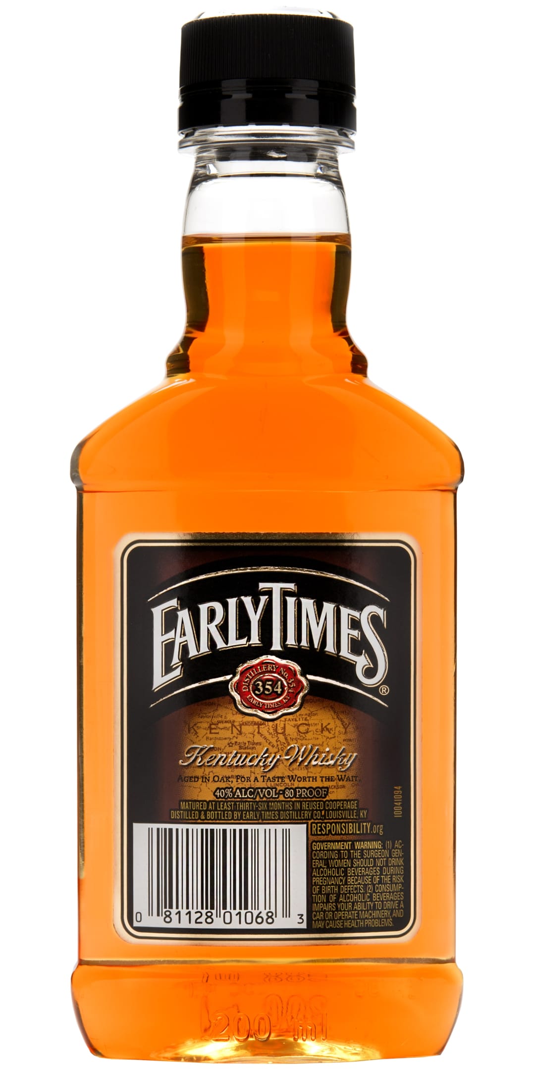 Early Times Kentucky Whisky 200ml 80 Proof