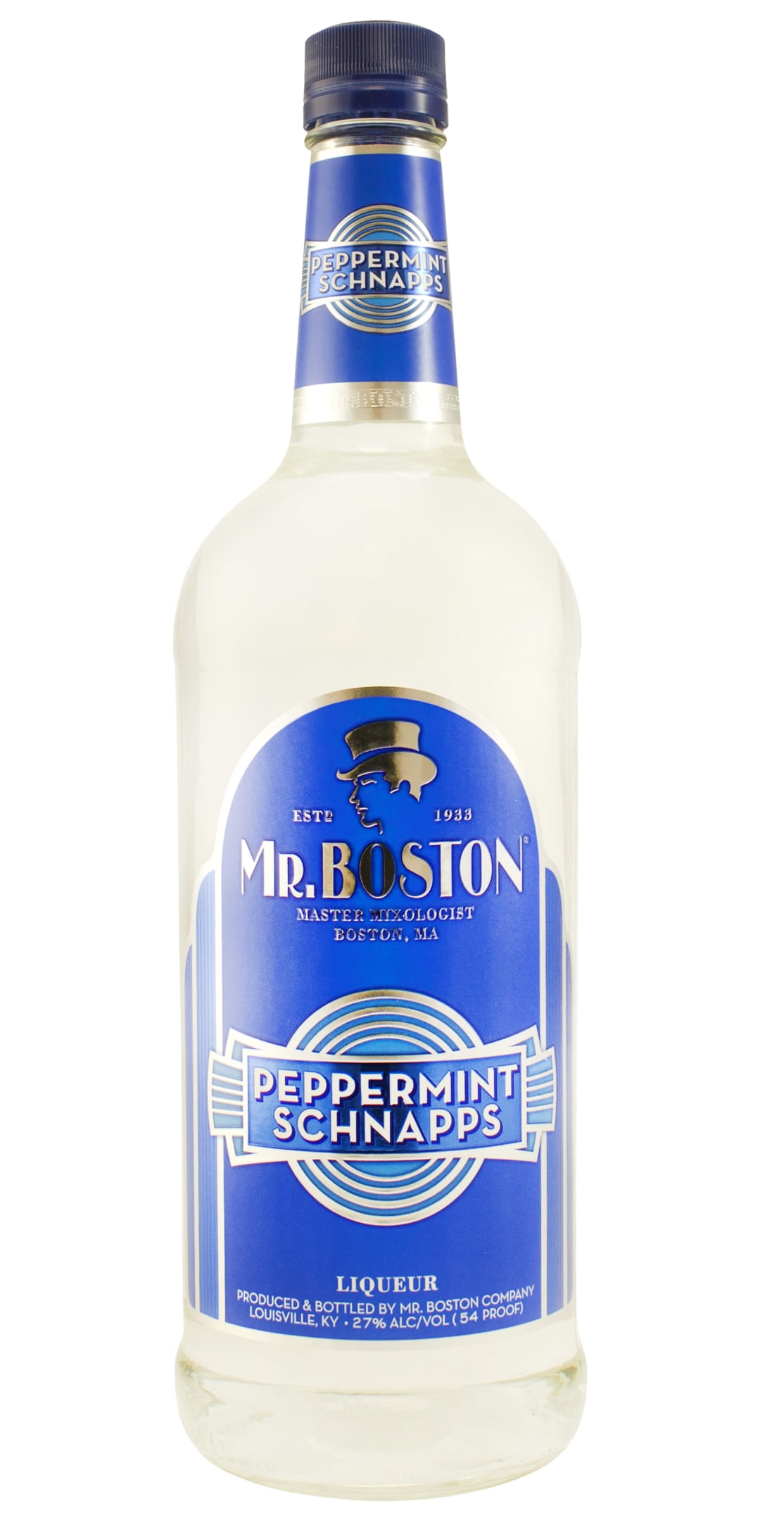 Mr. Boston Peppermint Schnapps 1l 54 Proof