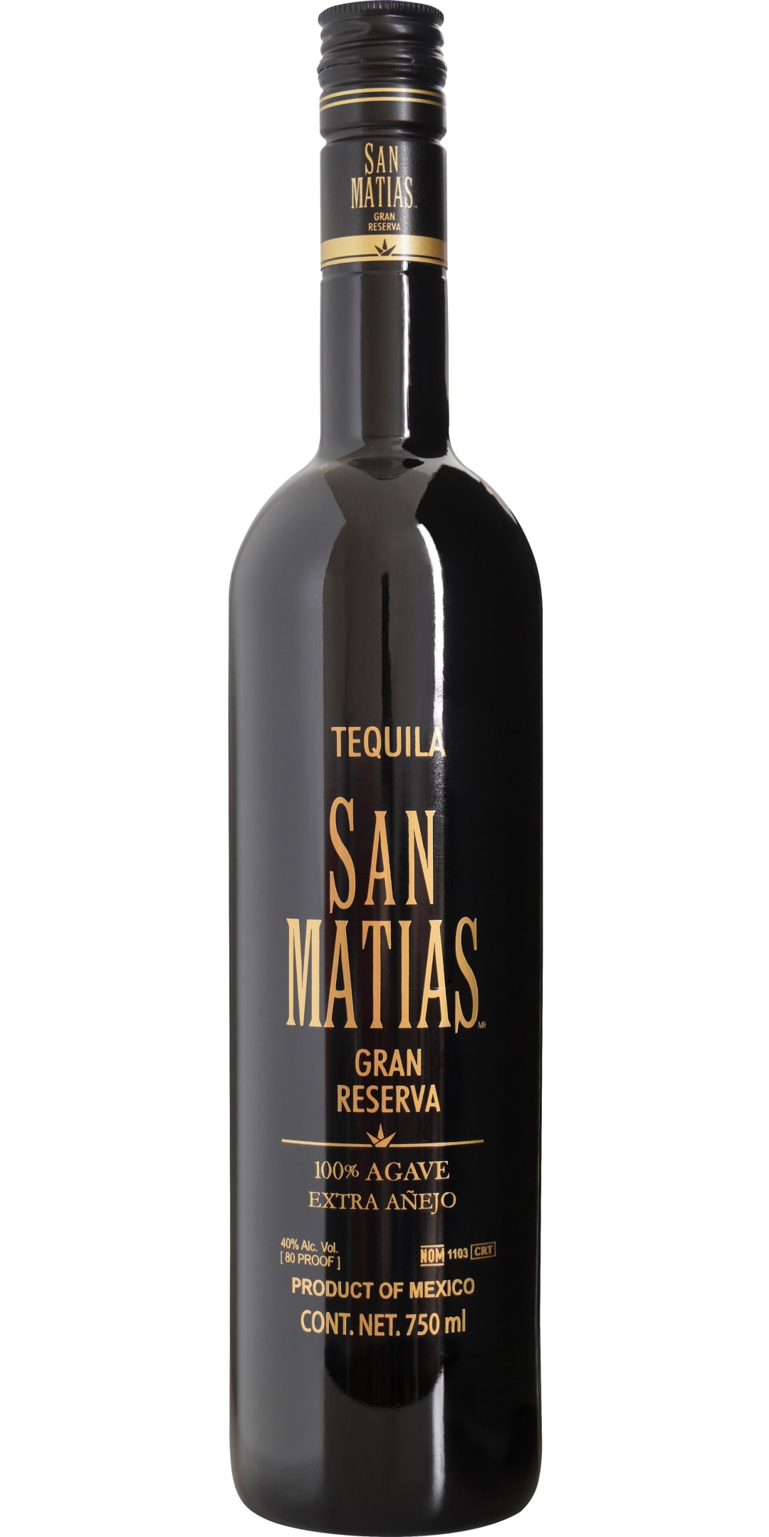 San Matias Gran Reserva Extra Anejo Tequila 750ml 80 Proof