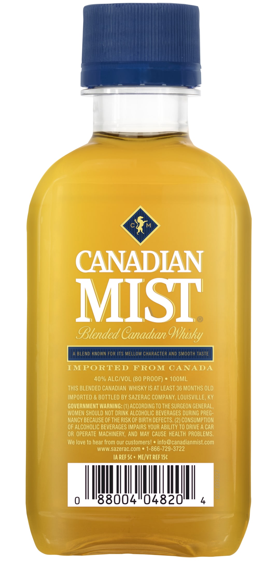 Canadian Mist 100ml 80 Proof