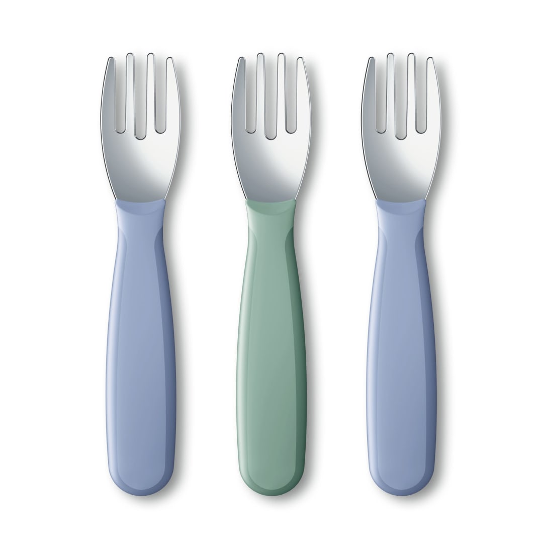 NUK® First Choice Kiddy Cutlery Forks, 3 Pack