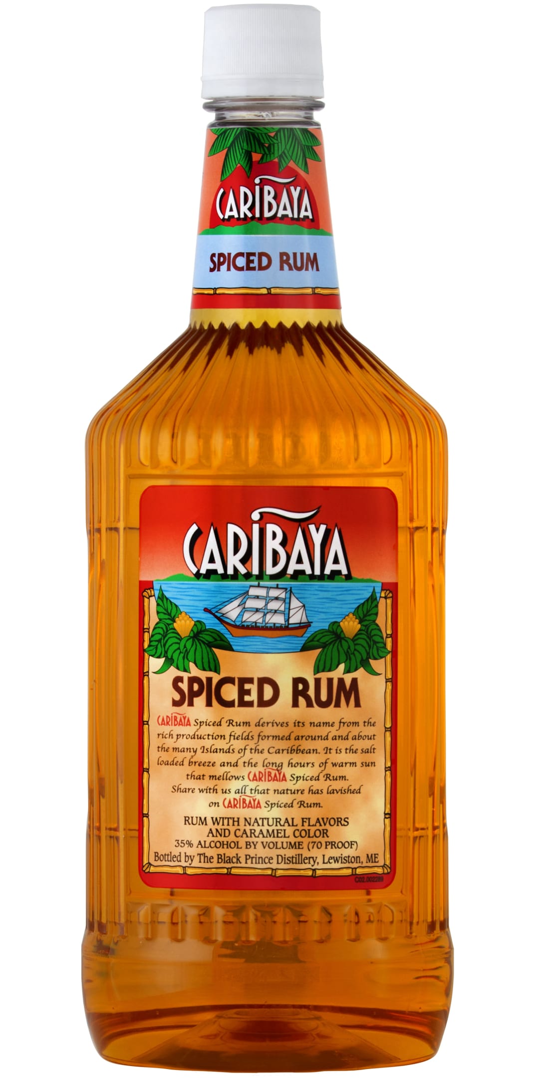Caribaya Spiced Rum 1.75l 70 Proof