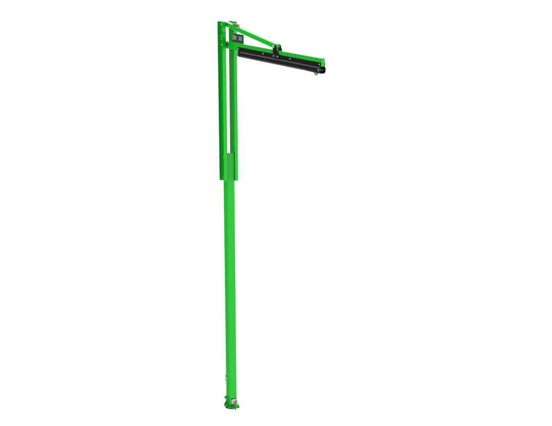 3M™ DBI-SALA® FlexiGuard™ M100 Modular Jib Semi-Fixed Height Mast Anchor, 1 User, 4.6–6.1m Height, 2.3m Width, 8530882