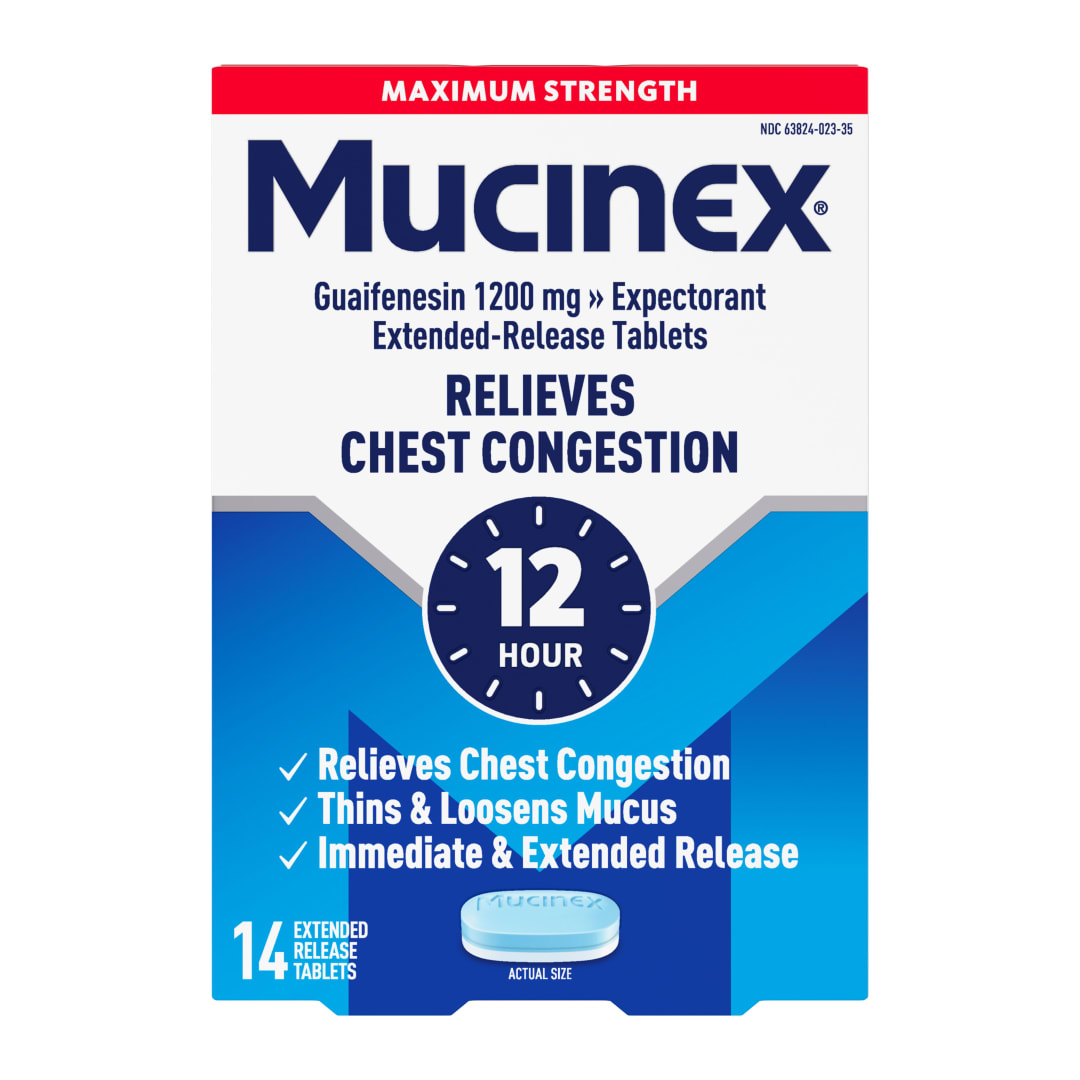 MUCINEX® SE - Max Strength Extended Release Bi-Layer Tablets 24/14 ct.