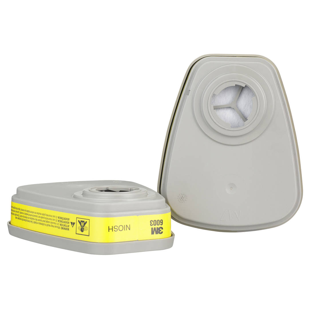 Cartucho Químico 3M™ 6003, Amarelo, 60 unidades