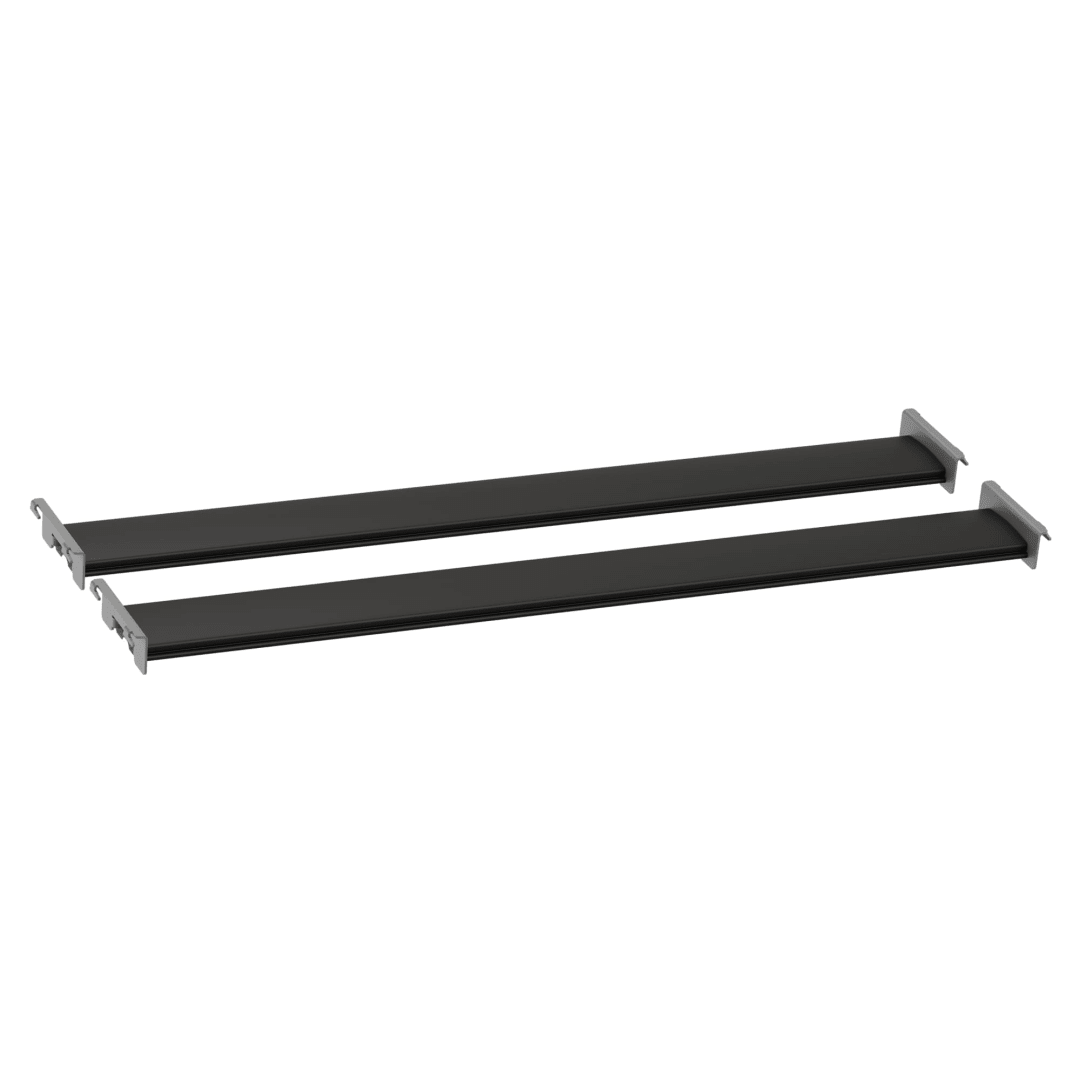 Rubbermaid FastTrack 24 Inch Rail, 2-Pack Set
