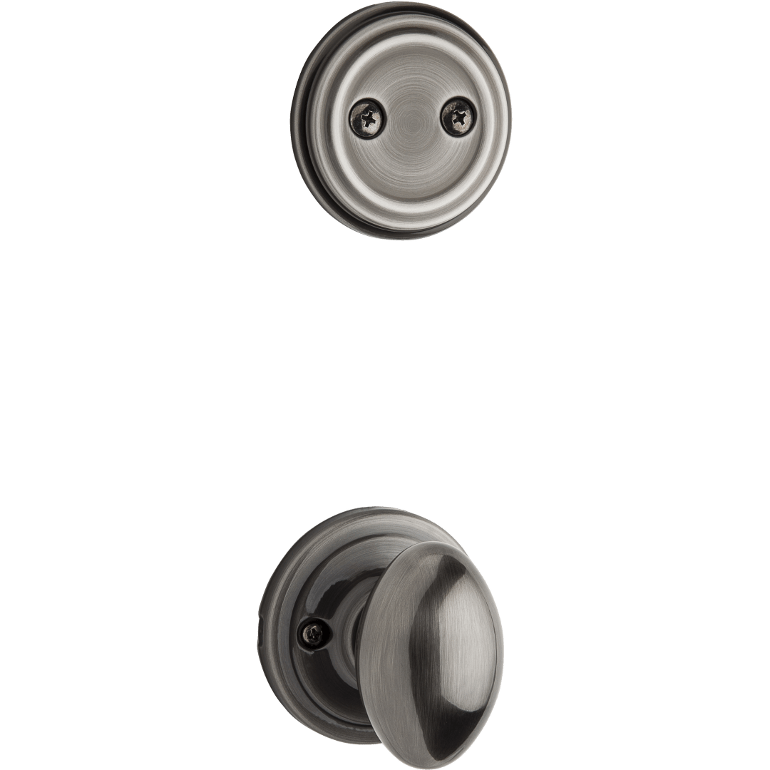 968 Dummy Interior Pack w/Laurel Knob for Signature Series Handlesets in Antique Nickel