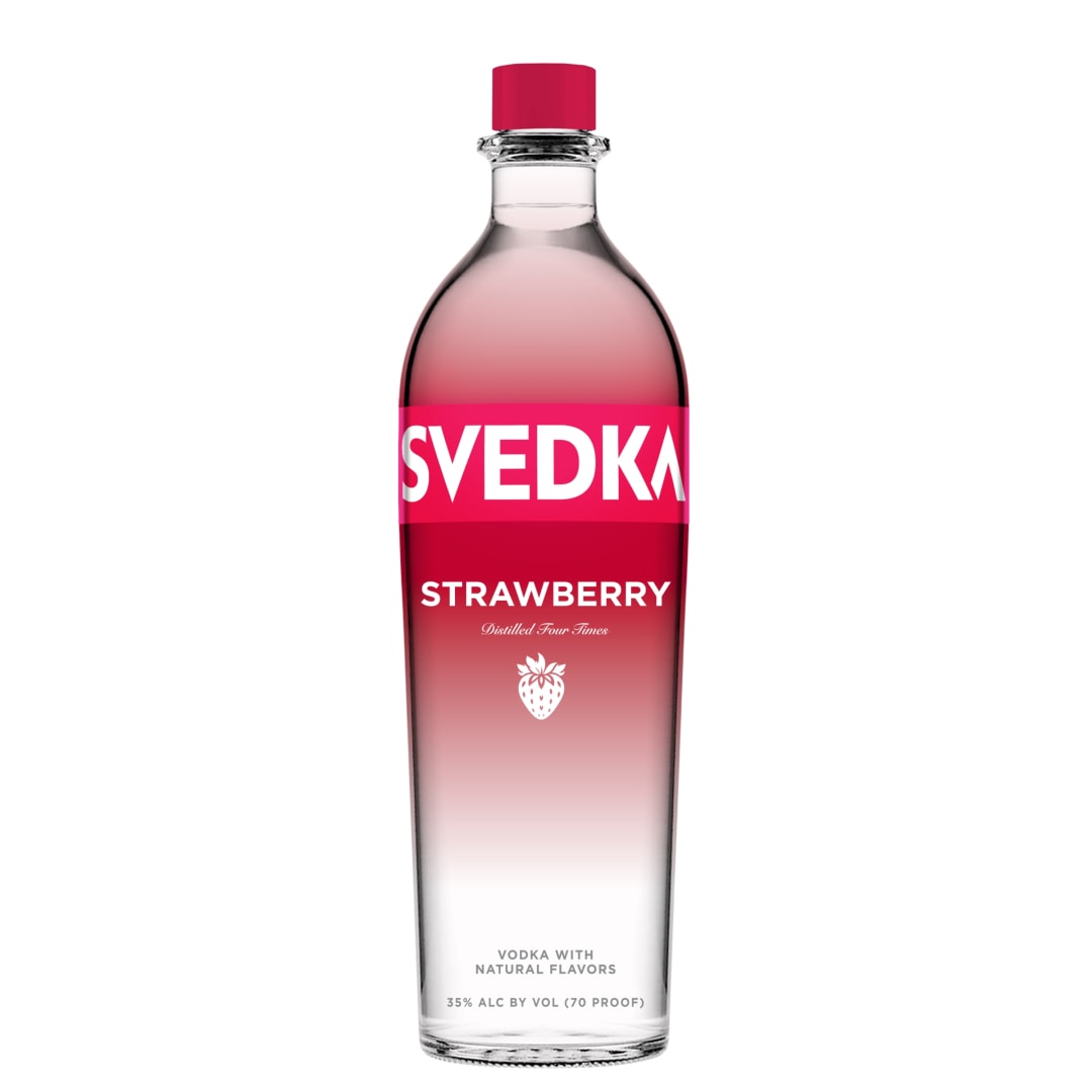 Svedka Strawberry Vodka 1l 70 Proof