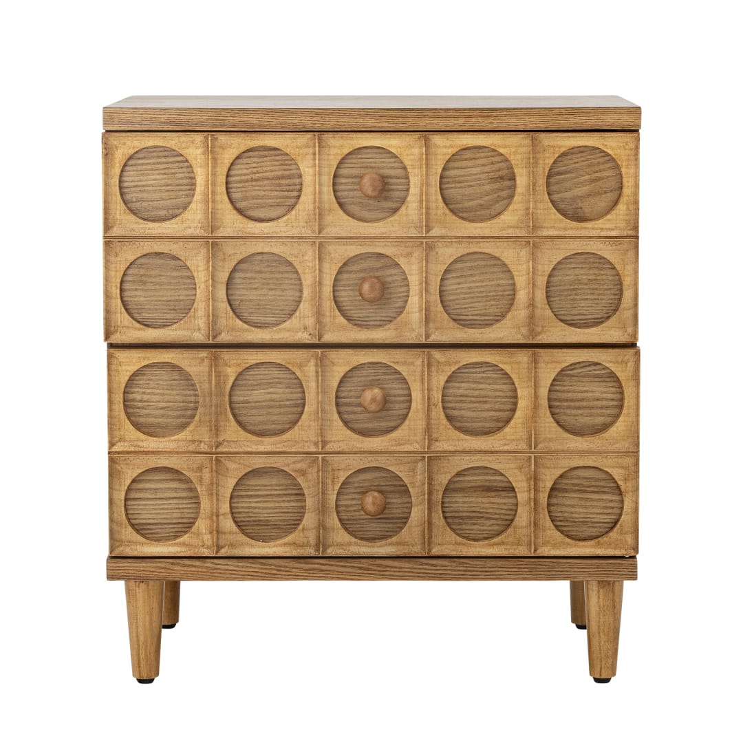 82064472 - Vester Drawers, Brown, MDF STOCK: 88